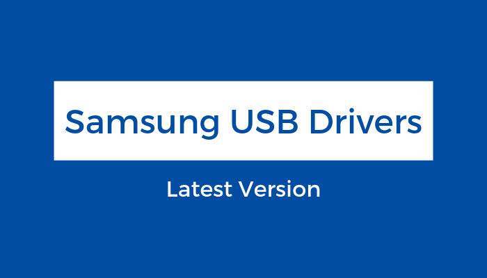 Samsung Galaxy A30 Usb Drivers Download Samsung Usb Drivers